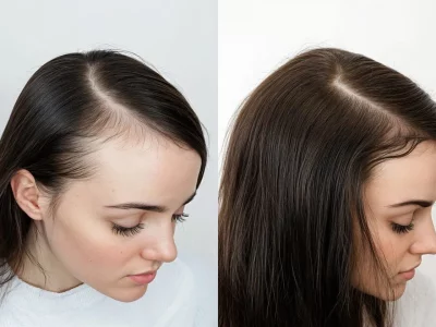 Hair-Restoration-before-and-after-women-hair-by-Aesthetic-lounge-in-Atlantic-Beach-Ny